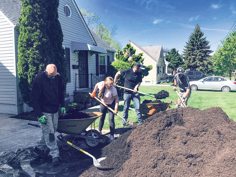 Green Care for Troops event