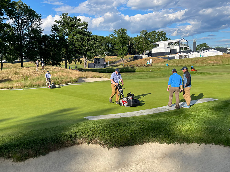 Grounds crew at The Country Club