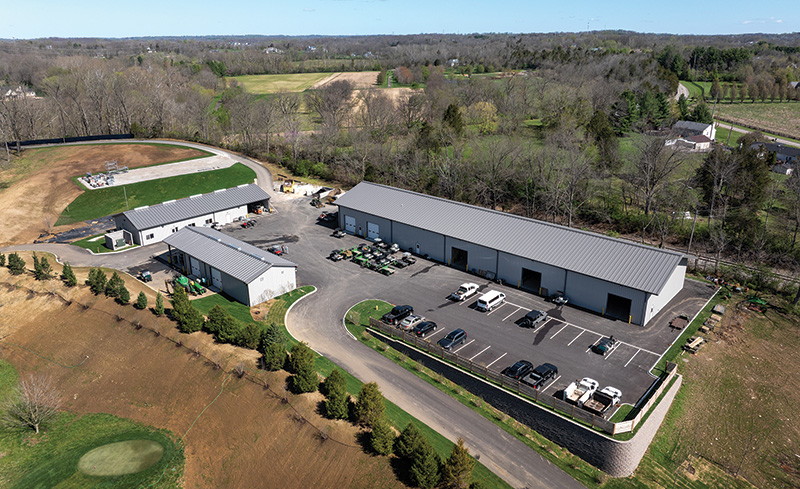 Aerial view of Ghost Creek golf course