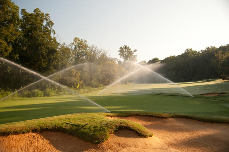 Research to focus on irrigating with non-potable water Golf course irrigation