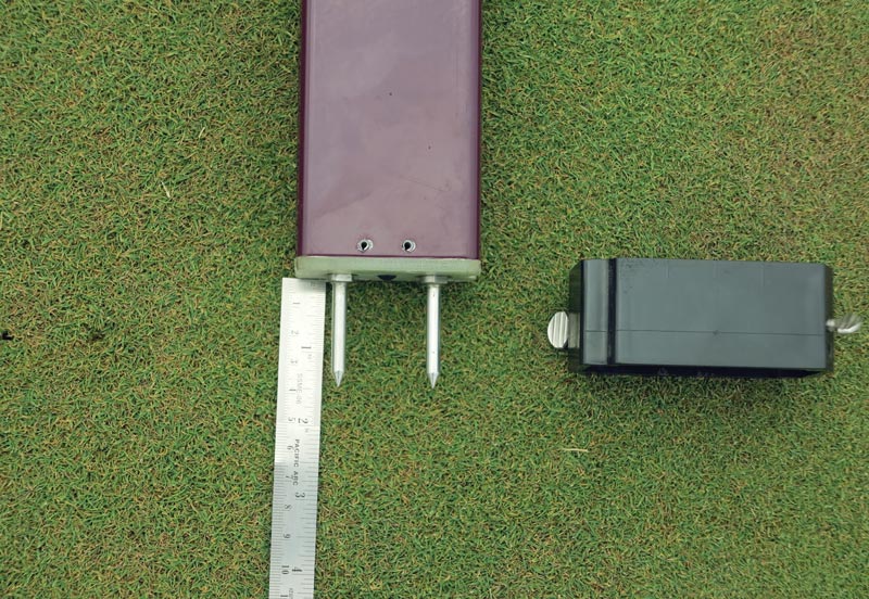 Putting green firmness