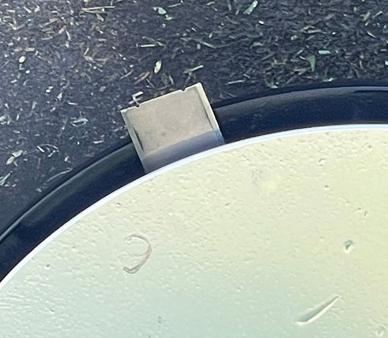 Autonomous mower blade top