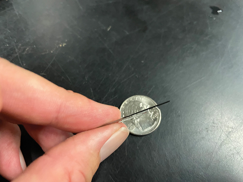 Autonomous mower blade flat and edge-on