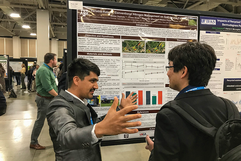 Aerial view of Ghost Creek golf course