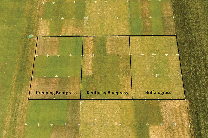 Aerial view of Ghost Creek golf course