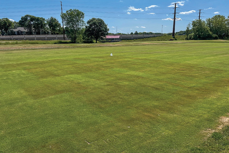 Aerial view of Ghost Creek golf course