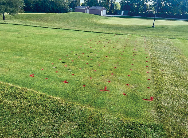 Aerial view of Ghost Creek golf course