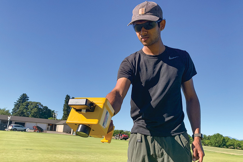 Aerial view of Ghost Creek golf course
