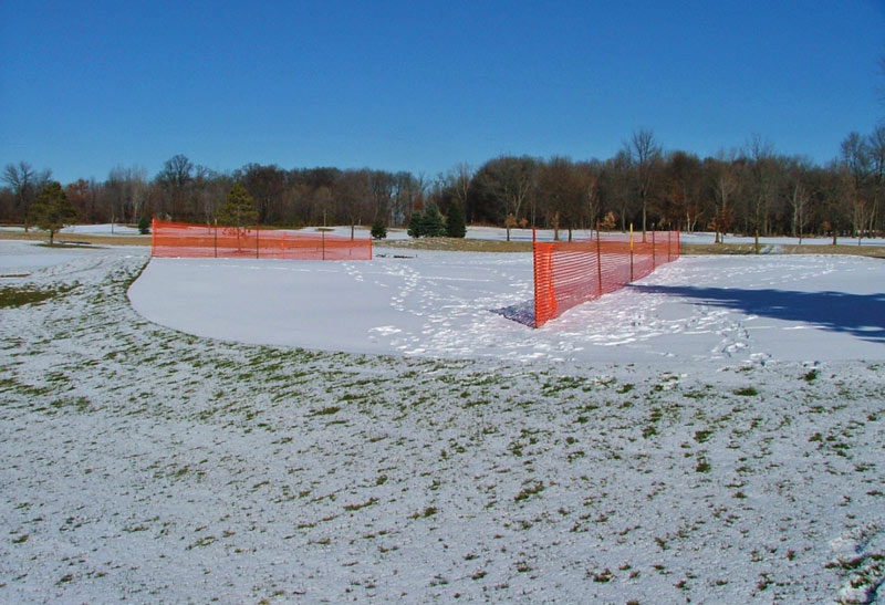 Winter turfgrass protection