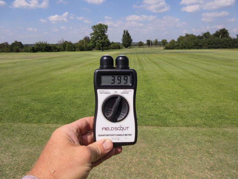 What the tech? Measuring light for healthier turf Turfgrass light meter