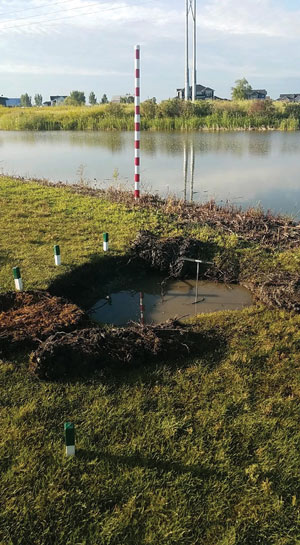 Fish in irrigation line