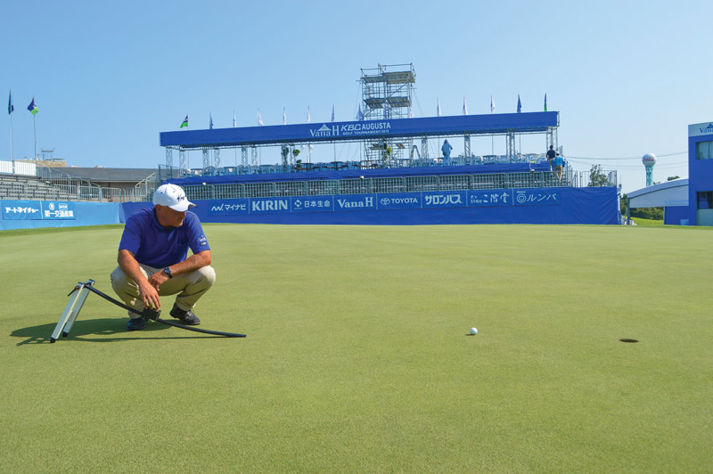 What the Tech? Measuring green speed Greenstester golf green speed