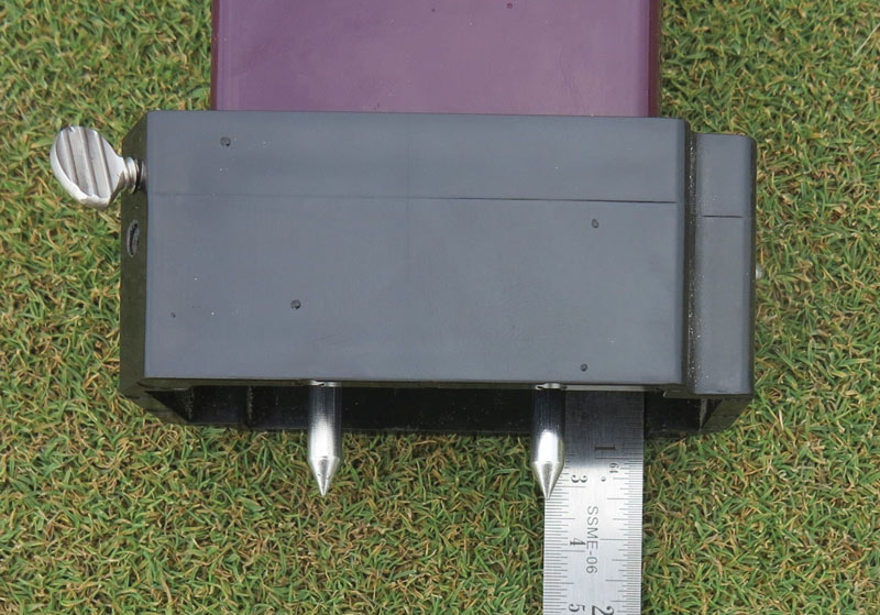 Turfgrass firmness soil moisture