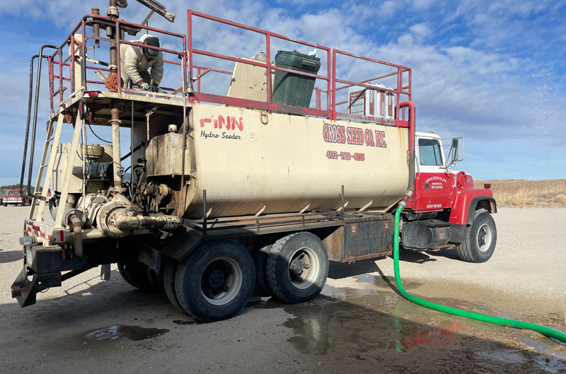 Hydromulch for winter green protection Hydromulching turfgrass
