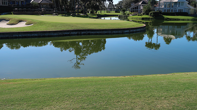 Aerial view of Ghost Creek golf course