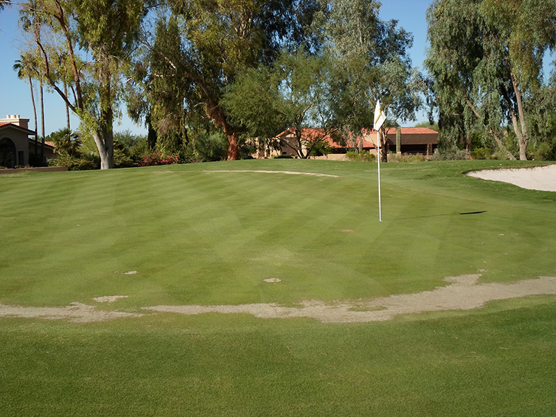 Aerial view of Ghost Creek golf course