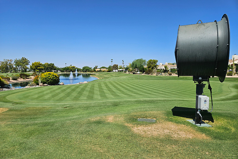 Aerial view of Ghost Creek golf course