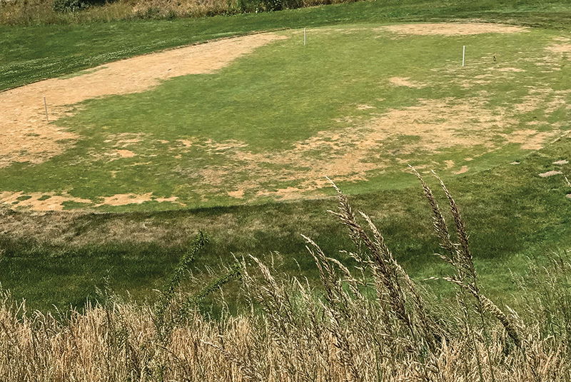 Aerial view of Ghost Creek golf course
