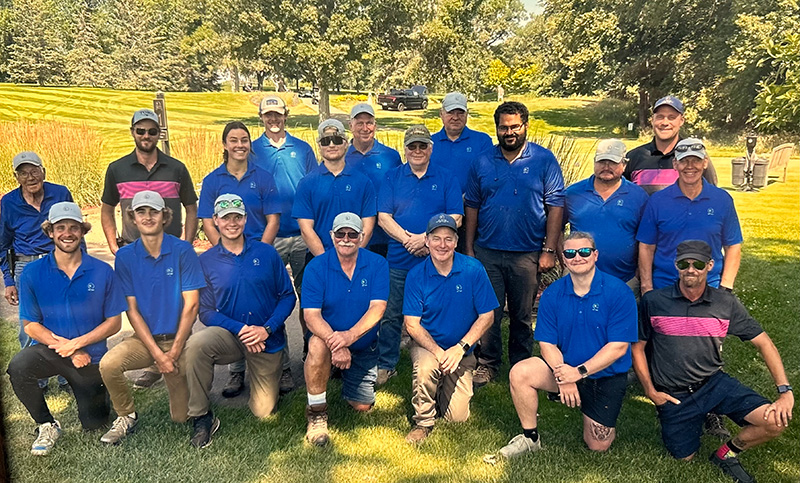 Aerial view of Ghost Creek golf course