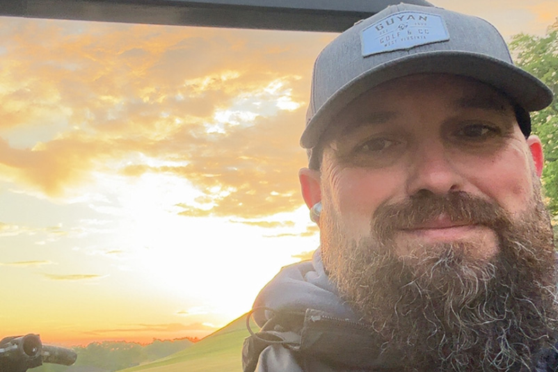 Aerial view of Ghost Creek golf course